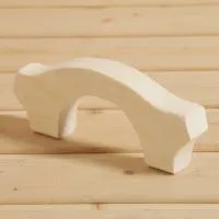 ручка дверная из липы 20,5*7,5*2,6 см,  добропаровъ 