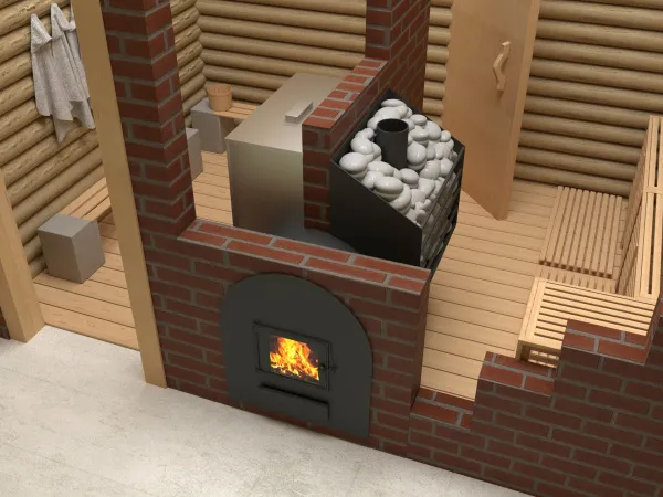 печь для бани сабантуй 3d 20 панорама бак слева